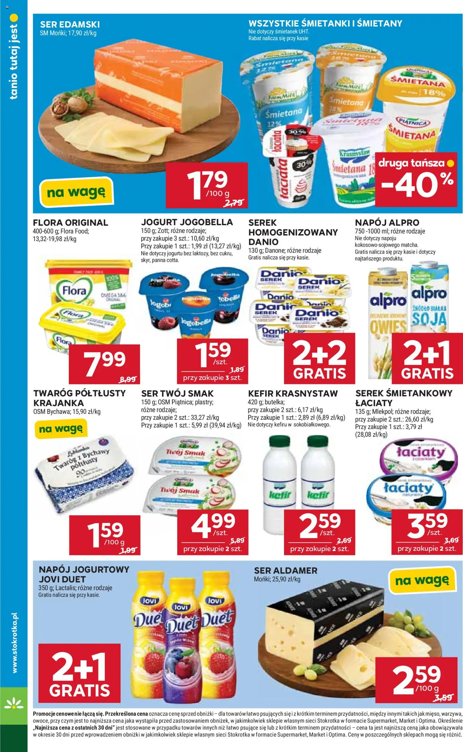 Stokrotka gazetka - Market od 06.08.2026 | Strona: 14 | Produkty: Twaróg półtłusty, Ser, Twaróg, Warzywa
