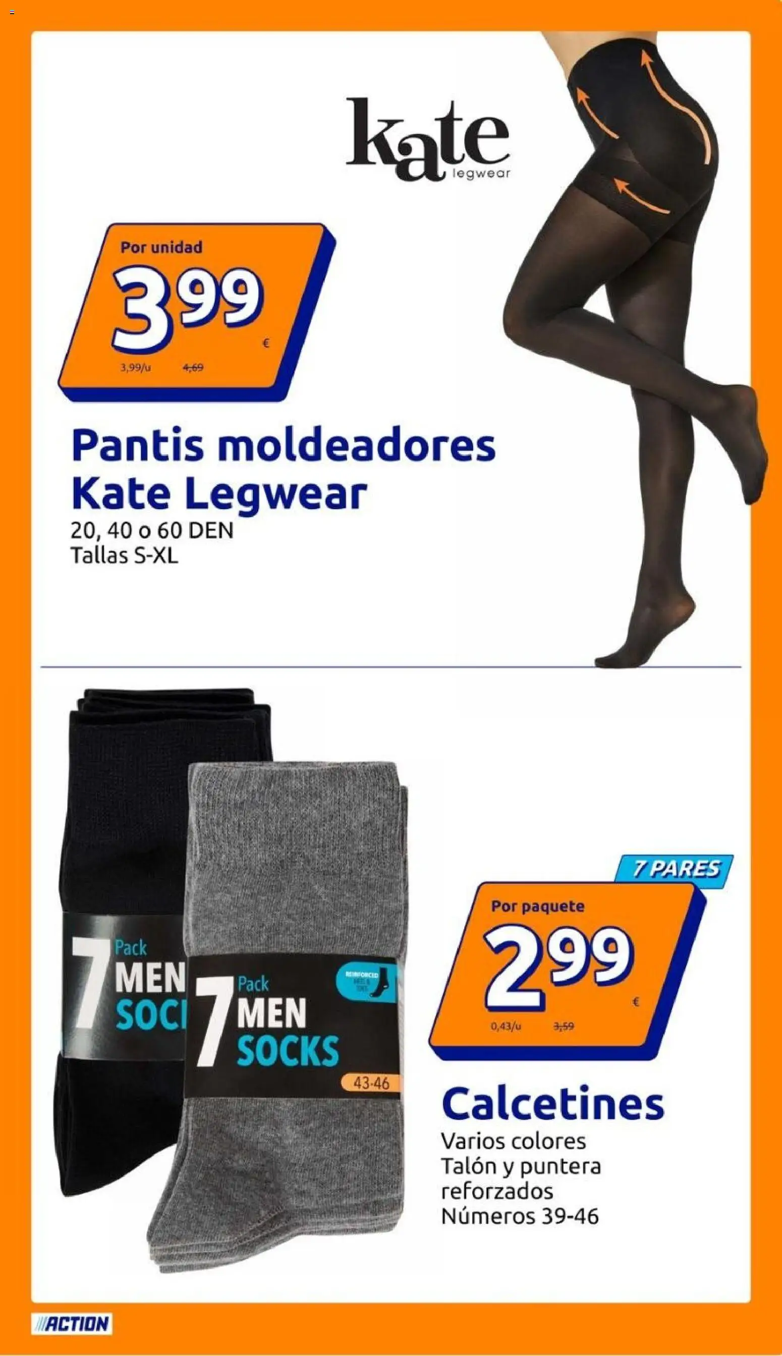 Action folleto │ válido desde el 07/10/2026 | Página: 13 | Productos: Calcetines