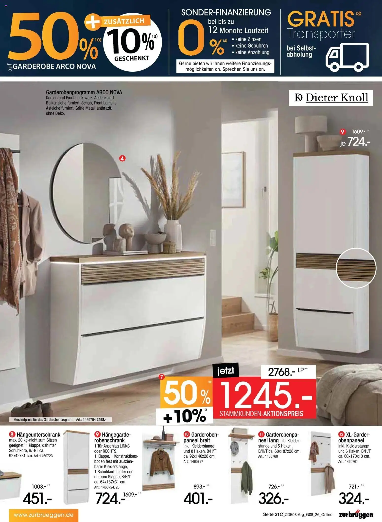 Zurbrüggen - Zurbrüggen: Bonus Sonder-Tage – gültig ab 31.07.2026 | Seite: 35 | Produkte: Tür