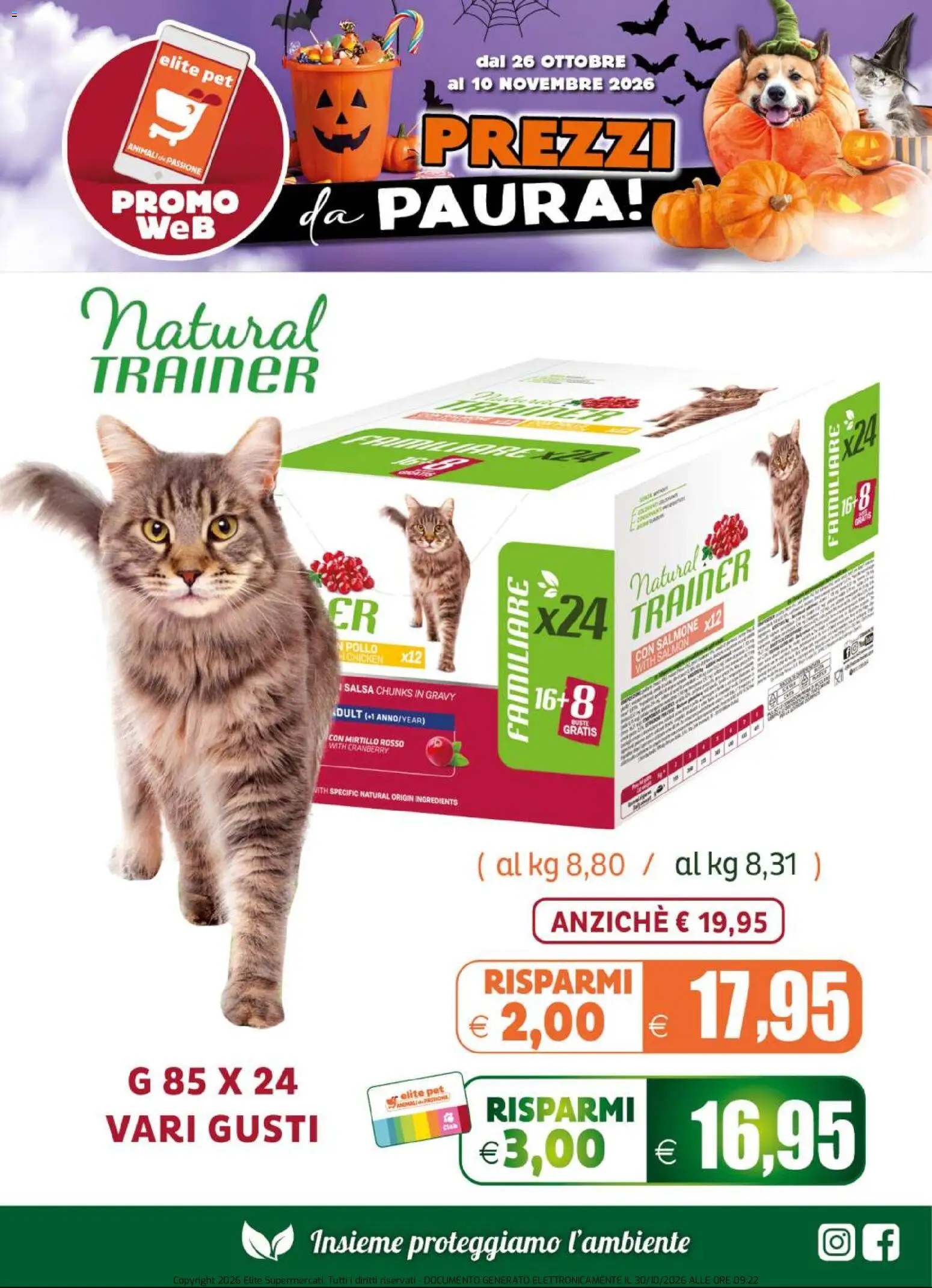 Volantino Elite Supermercati del 26/10/2026 | Pagina: 8 | Prodotti: Pollo, Salmone, Salsa
