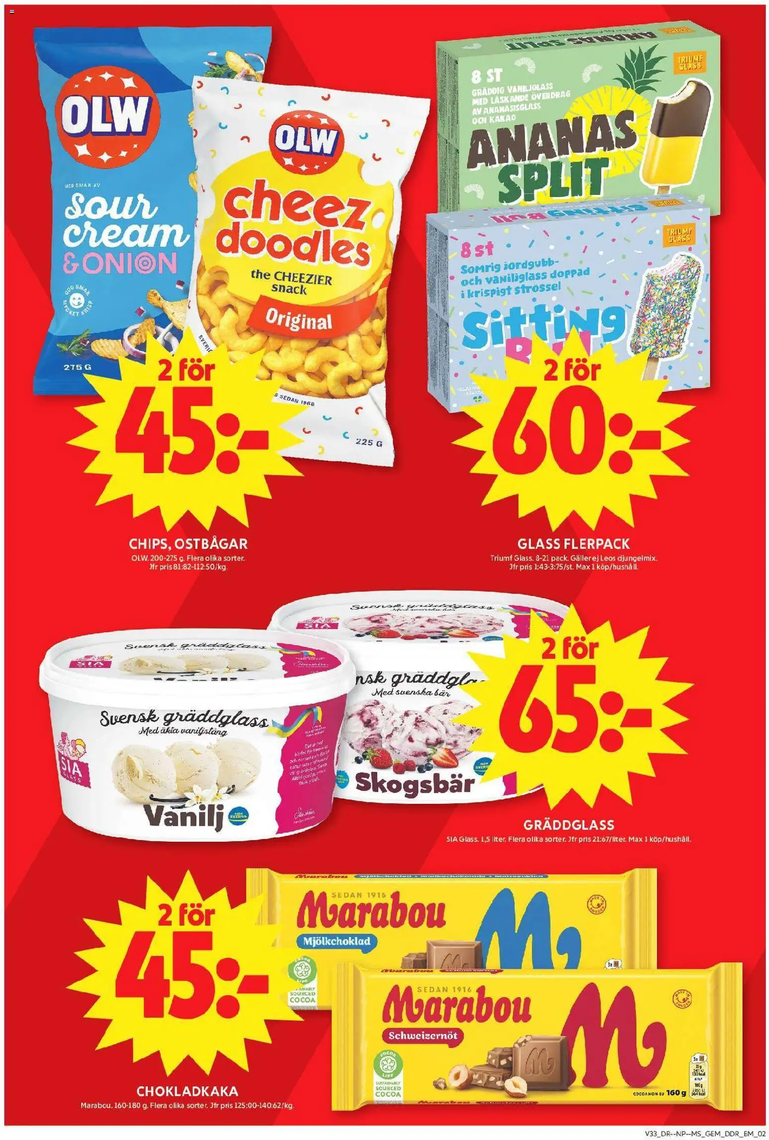 ICA Maxi reklamblad aktuell från 10/08/2026 | Sida: 6 | Produkter: Gem, Strössel, Chokladkaka, Vaniljstång