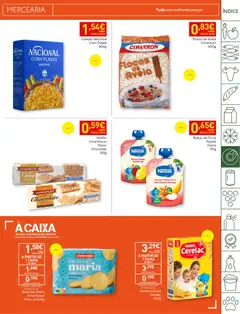 Pré-visualização Recheio Folheto Madeira válido de 12.05.2026 | Página: 25 | Produtos: Bolachas, Nestlé, Maça, Cereais