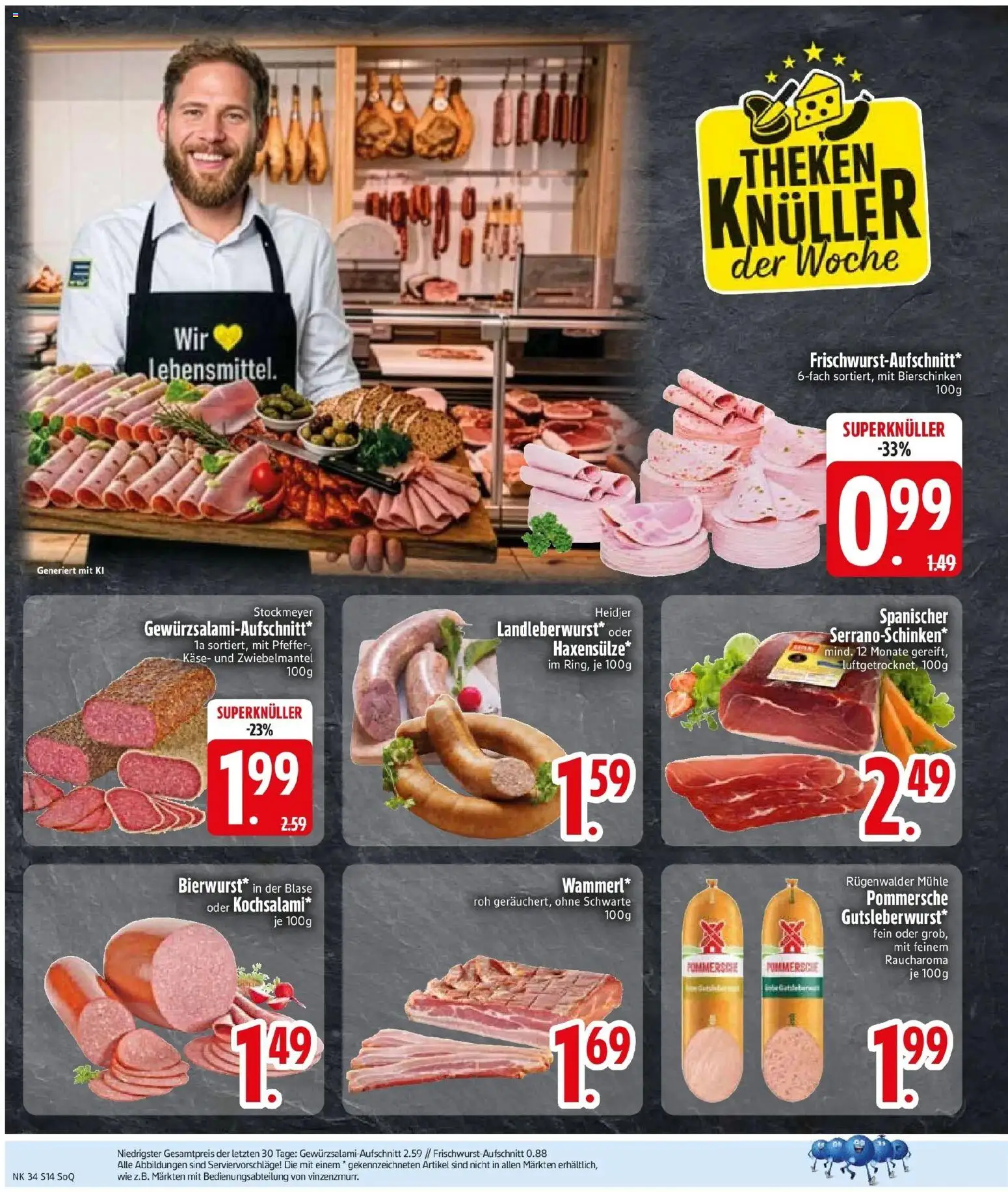 Edeka Prospekt Neumarkt St. Veit (ab 17.08.2026) » Angebote Online | Seite: 16 | Produkte: Mühle, Käse, Pfeffer