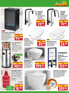 HERKULES Bau & Garten ab 05.10.2026 gültig | Seite: 13 | Produkte: Armatur