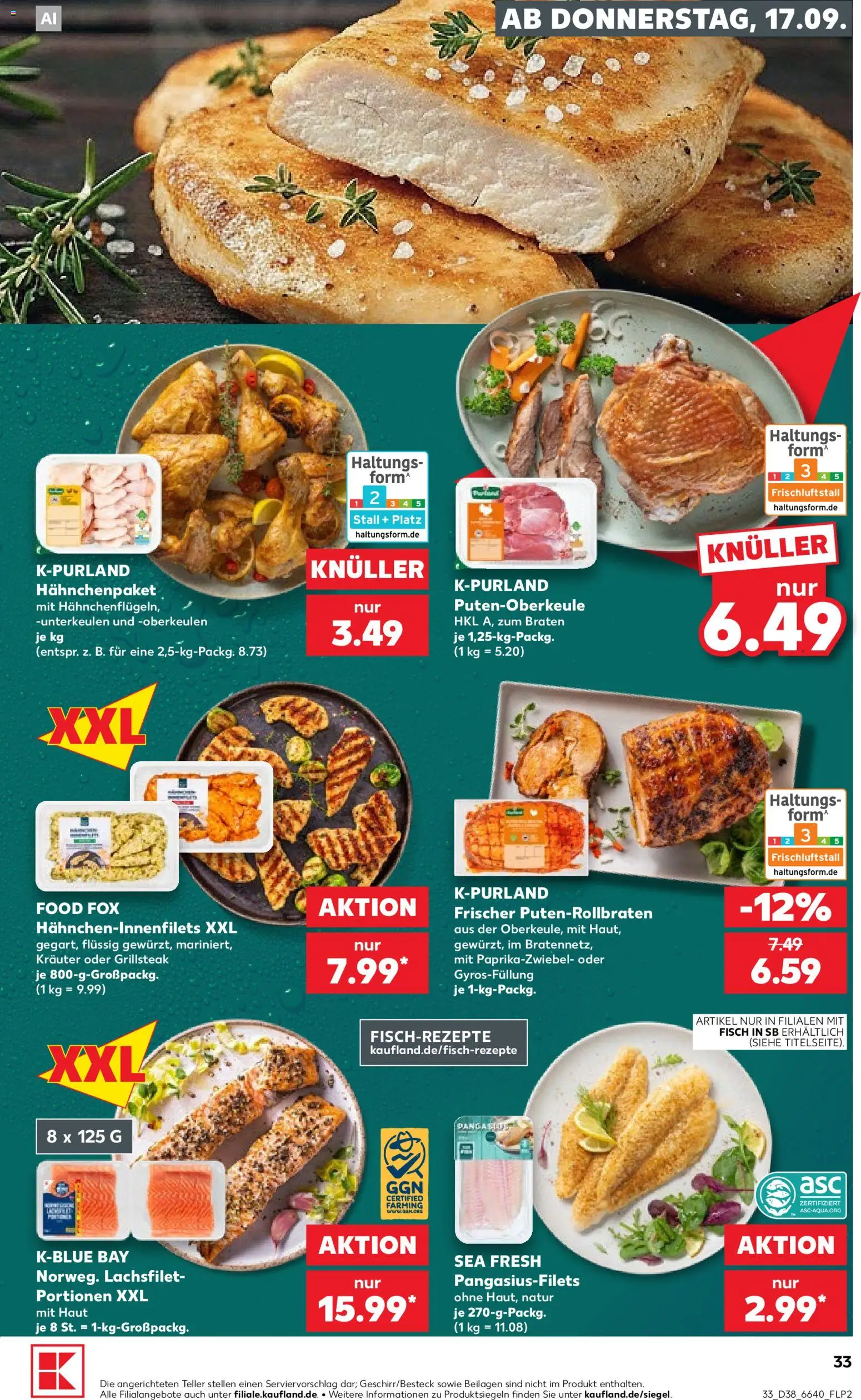 Kaufland Německo leták od 17.09.2026 | Strana: 33 | Produkty: Forma