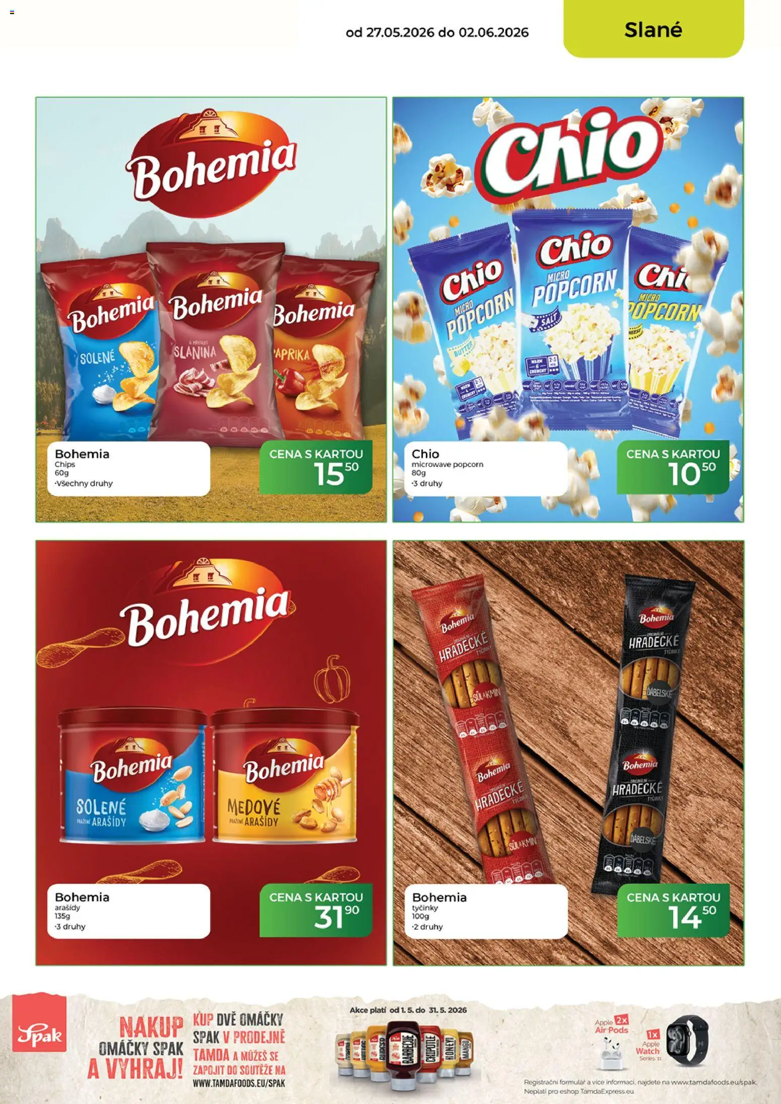Tamda Foods leták od 27.05.2026 | Strana: 39 | Produkty: Tyčinky, Apple, Arašídy, Paprika