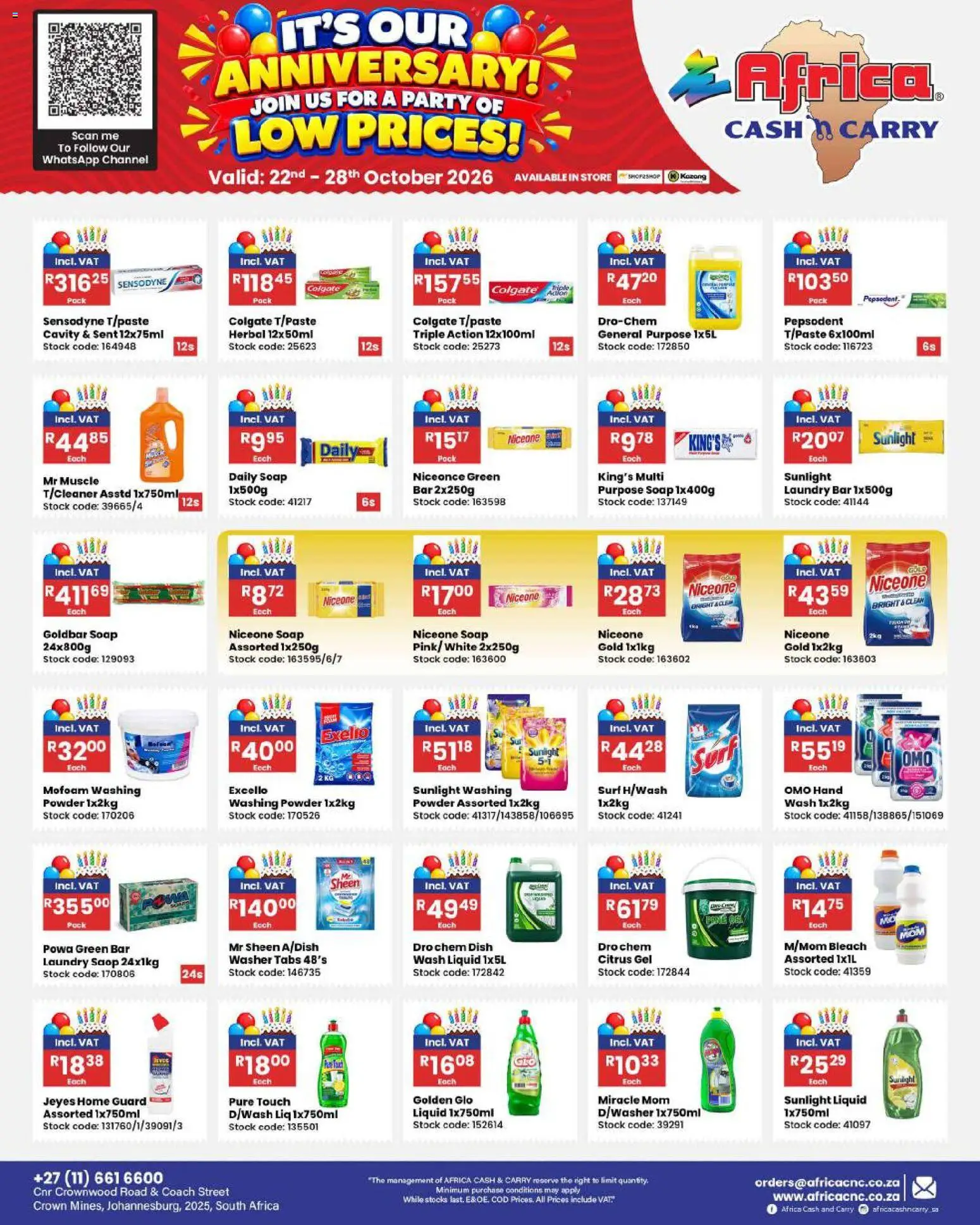 New Africa Cash & Carry catalogue – valid from 22/10/2026 | Page: 16