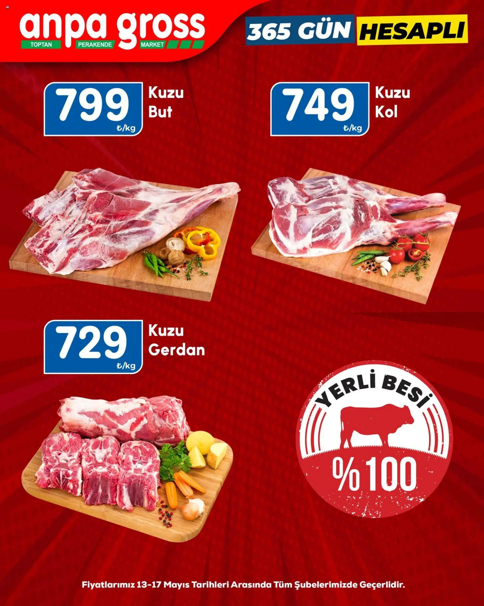Anpa Gross - Kasap - 13.05.2026 tarihinden itibaren geçerlidir | Sayfa: 1