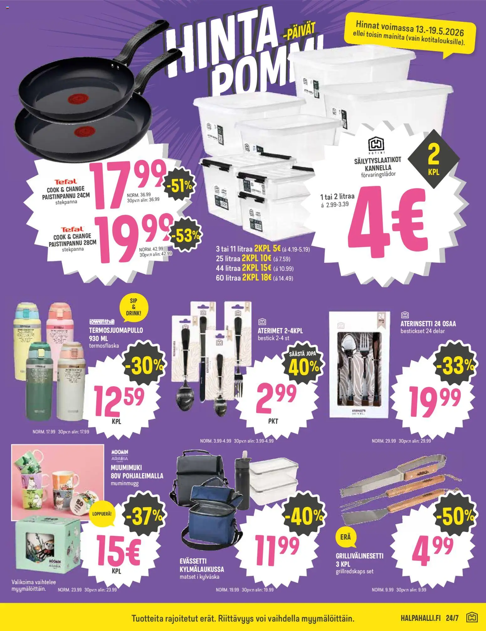 Halpa Halli tarjoukset – voimassa 13.05.2026 alkaen | Sivu: 11