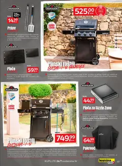 Lesnina - Ljetne roštiljade - Pregled kataloga iz trgovine Lesnina, vrijedi od 02.07.2026 | Stranica: 7