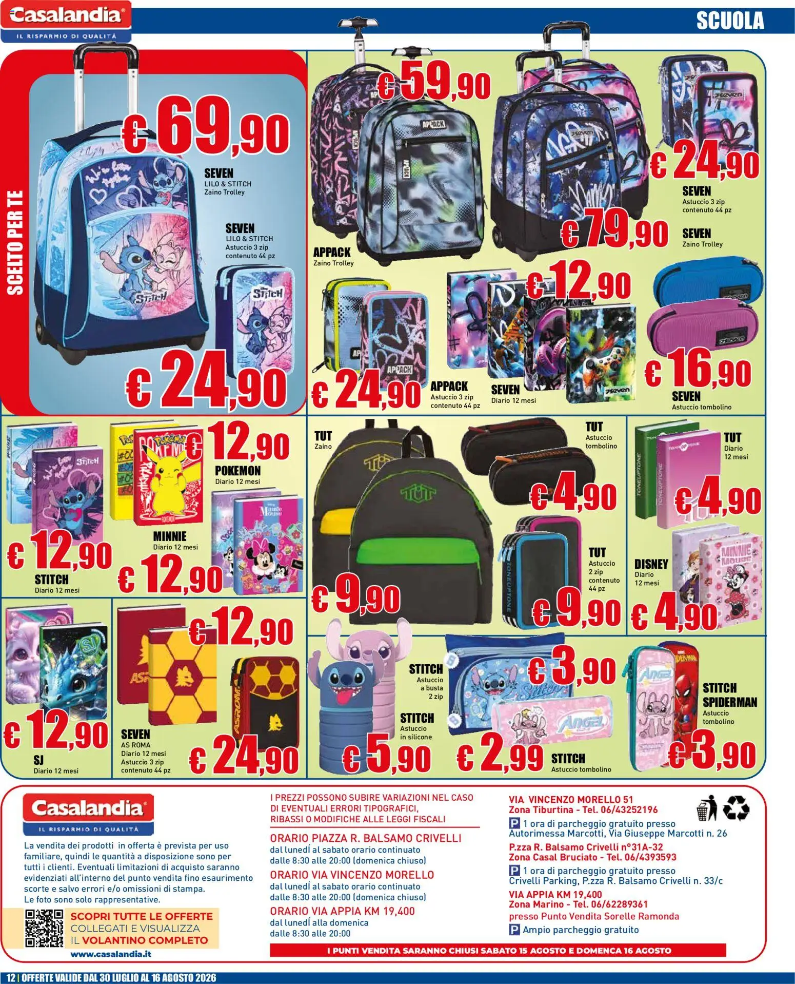 Volantino Casalandia del 30/07/2026 | Pagina: 12