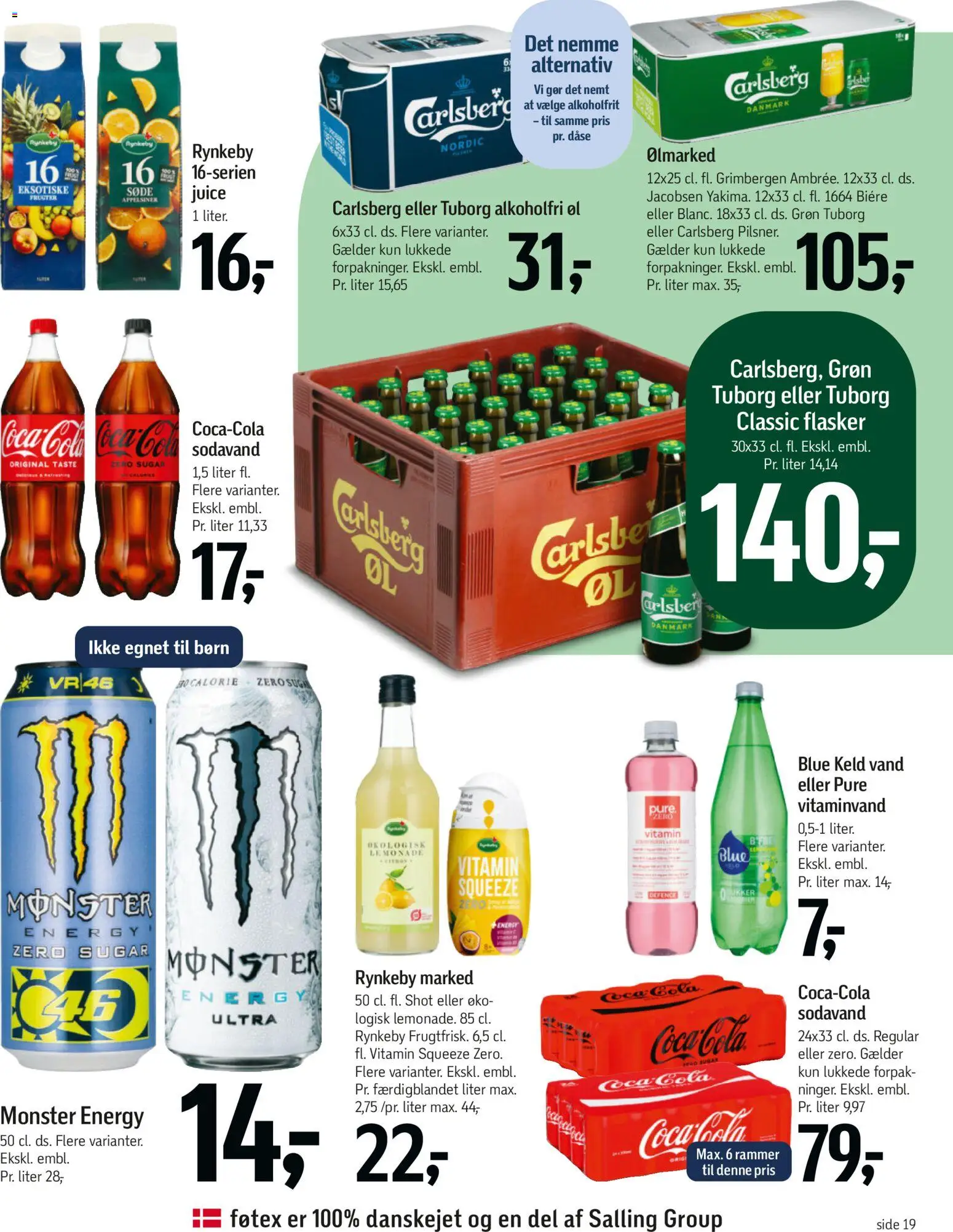 Føtex tilbudsavis – gyldig fra 11/09/2026 | Side: 28 | Produkter: Rammer, Juice, Appelsiner, Sodavand