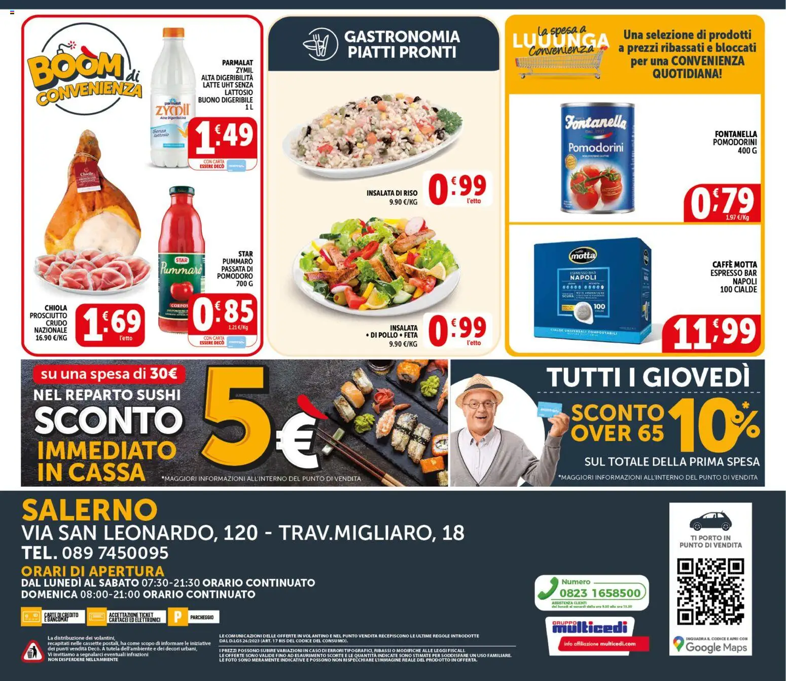 Volantino Decò del 11.05.2026 | Pagina: 20 | Prodotti: Pomodorini, Riso, Insalata, Latte