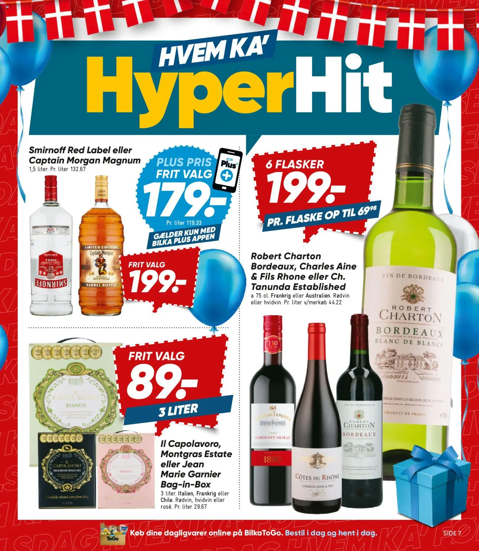 Bilka tilbudsavis – gyldig fra 24/07/2026 | Side: 7 | Produkter: Vin