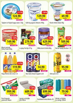 Senta Promet katalog Top 7 - pregled Senta Promet kataloga - važi od 04.05.2026 | Strana: 2 | Proizvode: Milka, Kiselo mleko, Kapsule, Frižider