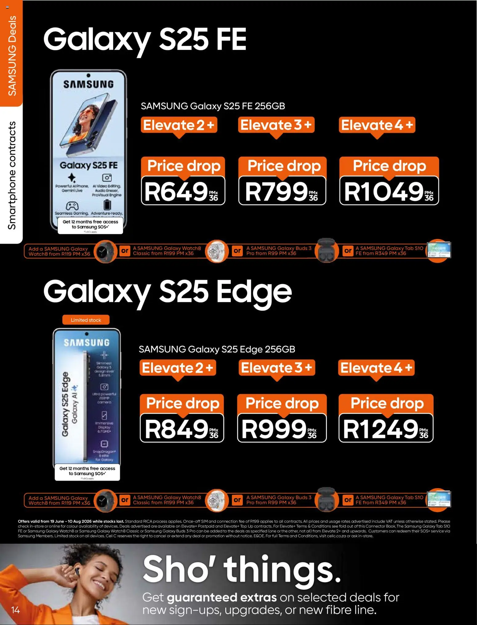 New Cell C catalogue – valid from 19.06.2026 | Page: 16