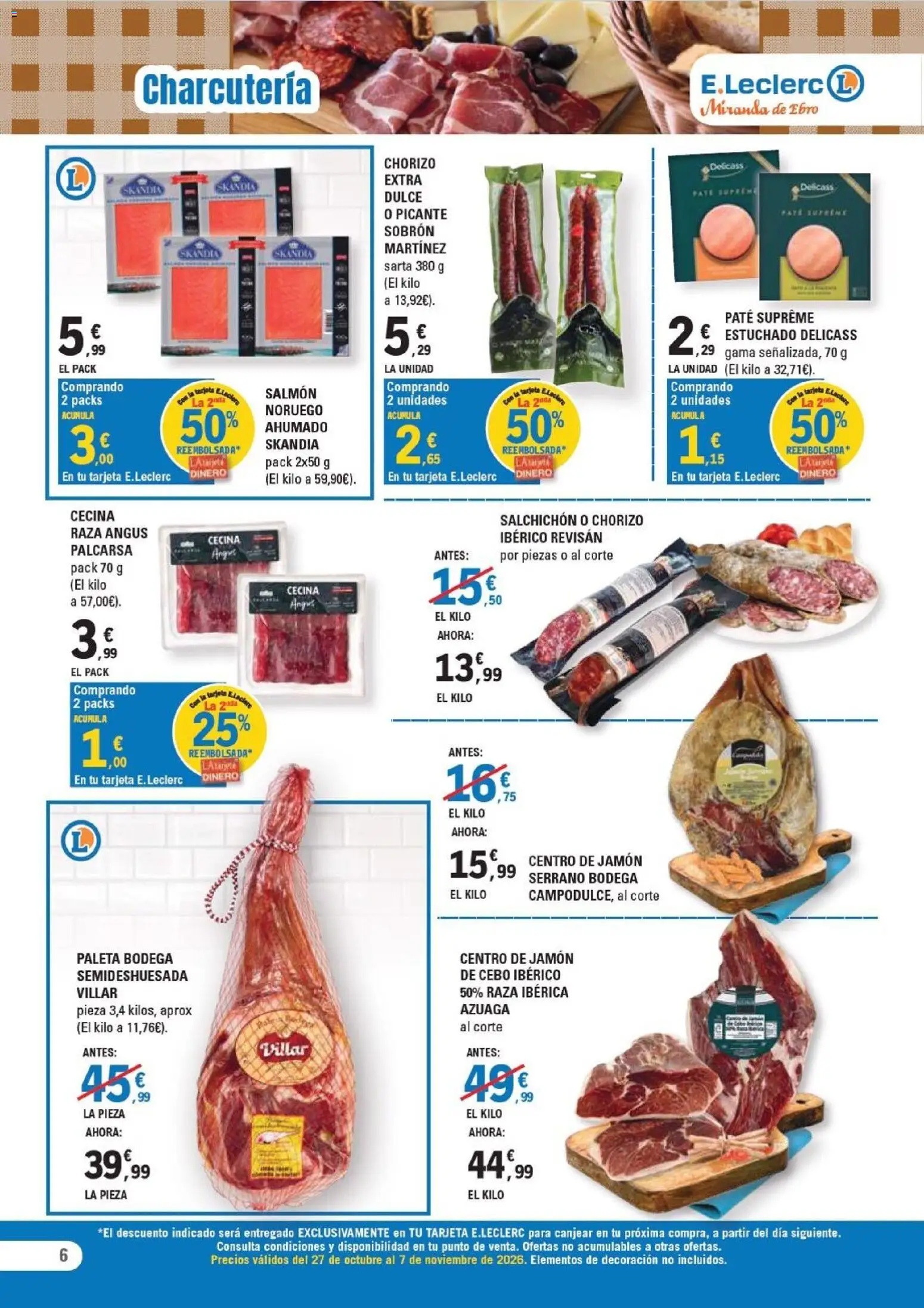 Folleto E.Leclerc - Página 6 - Ofertas válidas hasta el 7 de noviembre de 2026