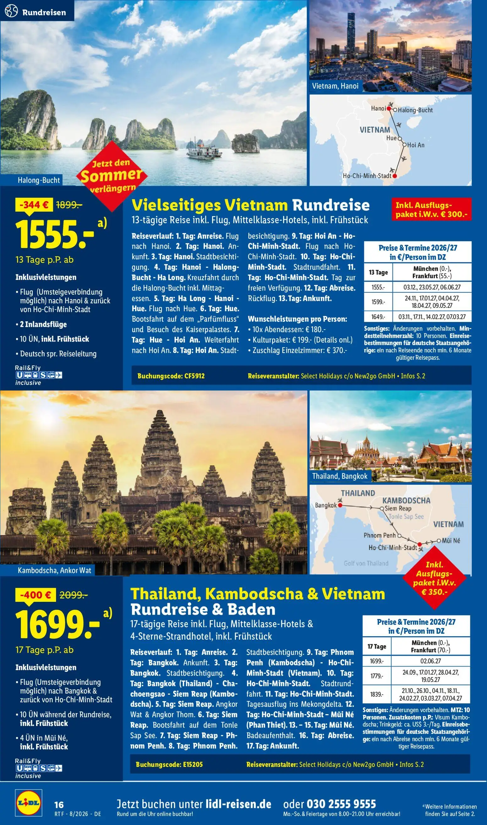 Lidl Reisen Prospekt – gültig ab 12.08.2026 | Seite: 16