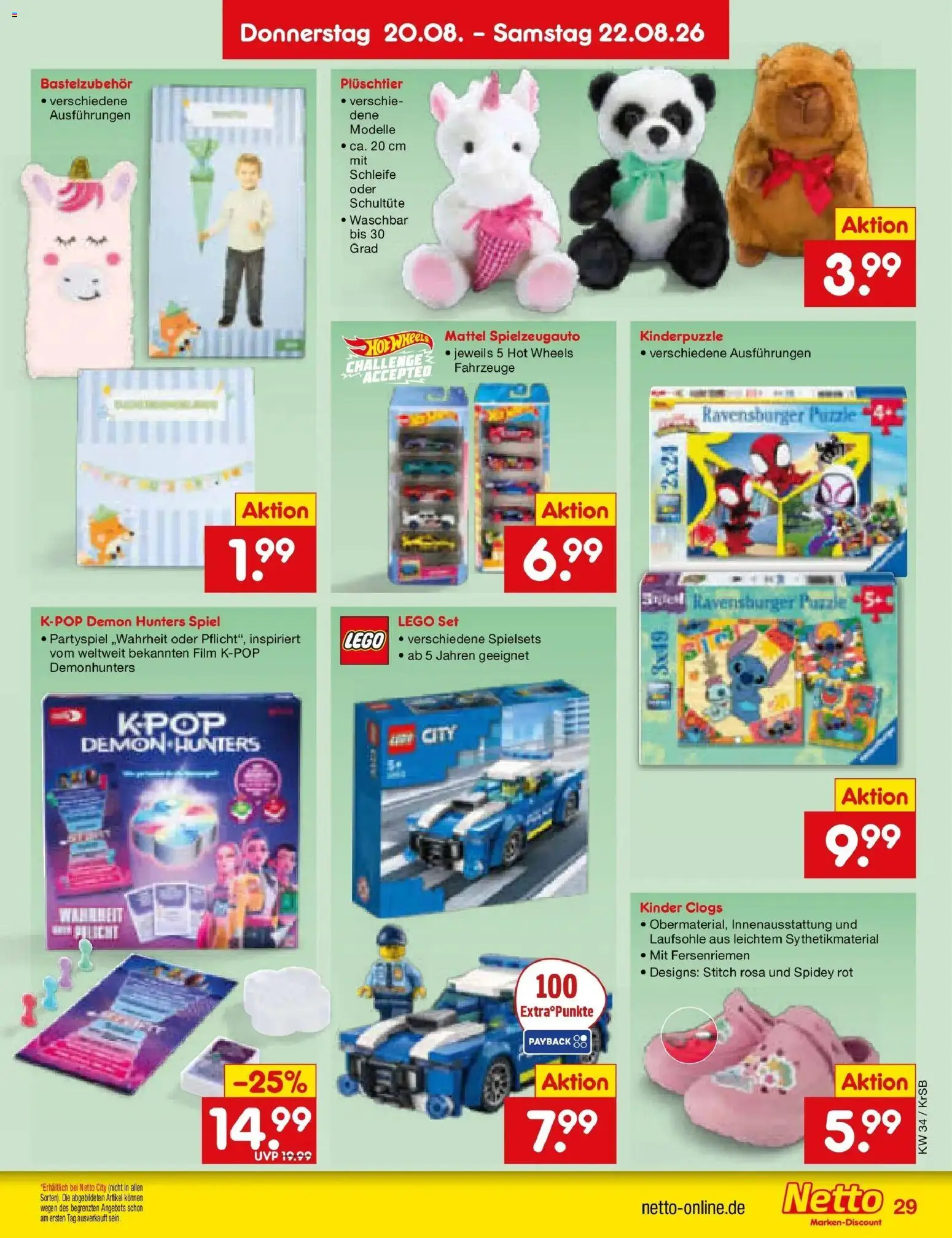 Netto Marken-Discount Prospekt Jüchen – gültig ab 17.08.2026 | Seite: 39 | Produkte: Spiel
