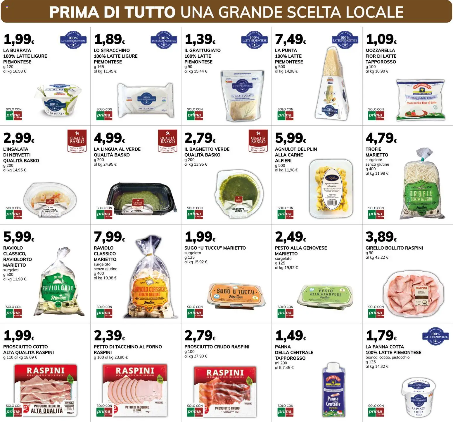 Volantino Basko del 14/07/2026 | Pagina: 3 | Prodotti: Tè, Panna, Tacchino, Burrata