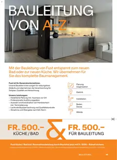 Fust aktionen Küchen- und Badezimmer ab 22.04.2026 gültig | Seite: 19