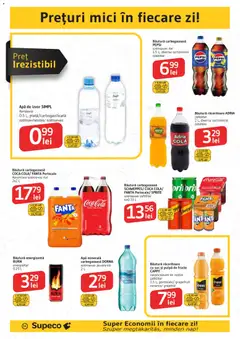 Ofertele Supeco valabile de la 15.10.2026 | Pagină: 14 | Produse: Bautura racoritoare, Mici, Fanta, Băutură energizantă