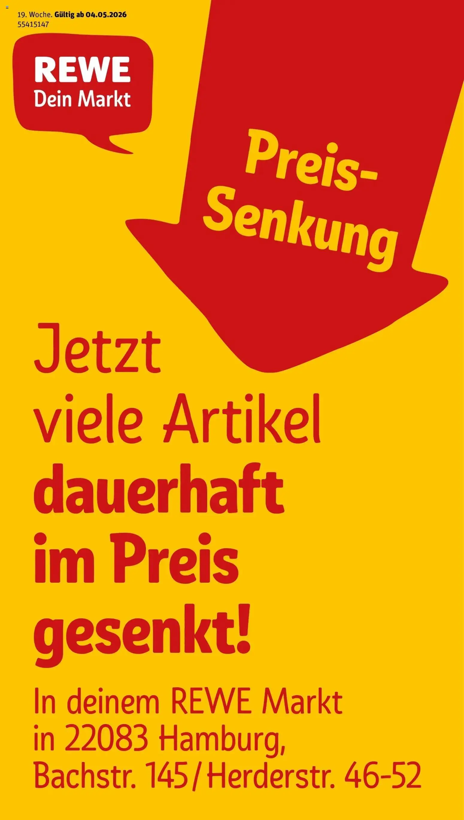 REWE Prospekt ab 04.05.2026 zum Blättern » Angebote | Seite: 1