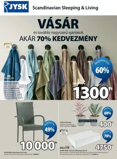 JYSK aktuális akciós újság - amely érvényes a következő dátumtól: 03.06.2026