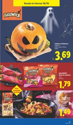 Vista previa HALLOWEEN Pasta tricolor de sémola, HALLOWEEN Pasta tricolor de sémola válido desde el 12/10/2026 | Página: 33