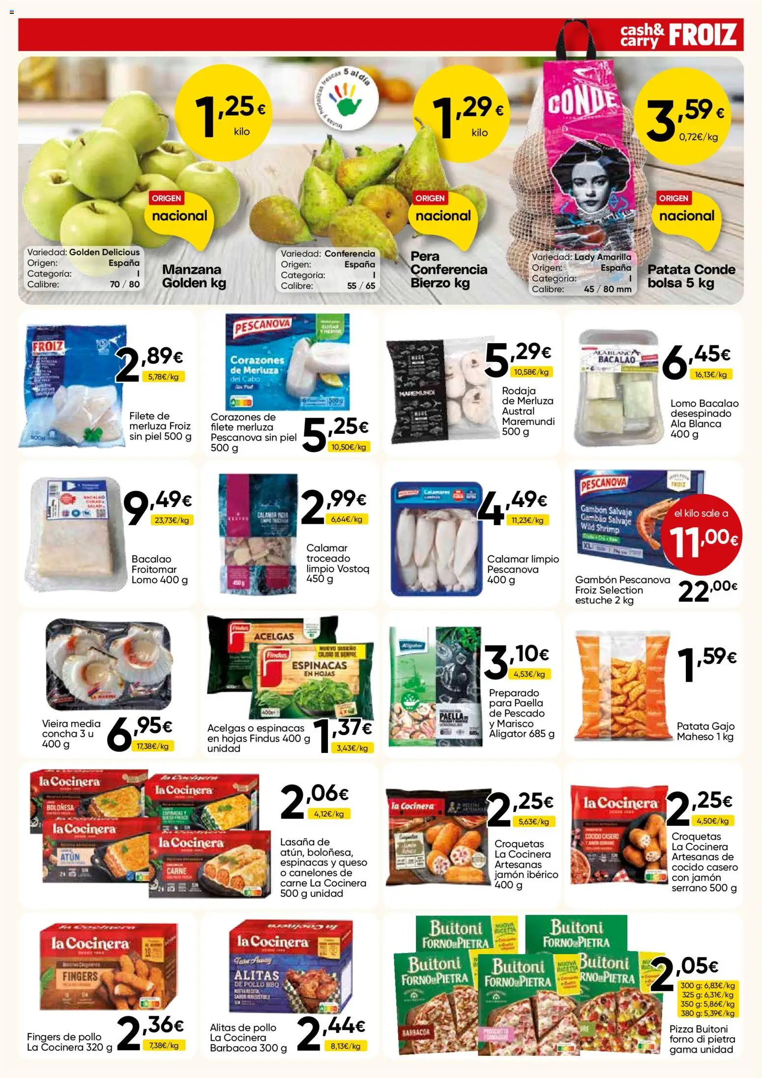 Froiz - Folleto Cash │ válido desde el 30/09/2026 | Página: 9 | Productos: Queso, Jamón, Bolsa, Pollo