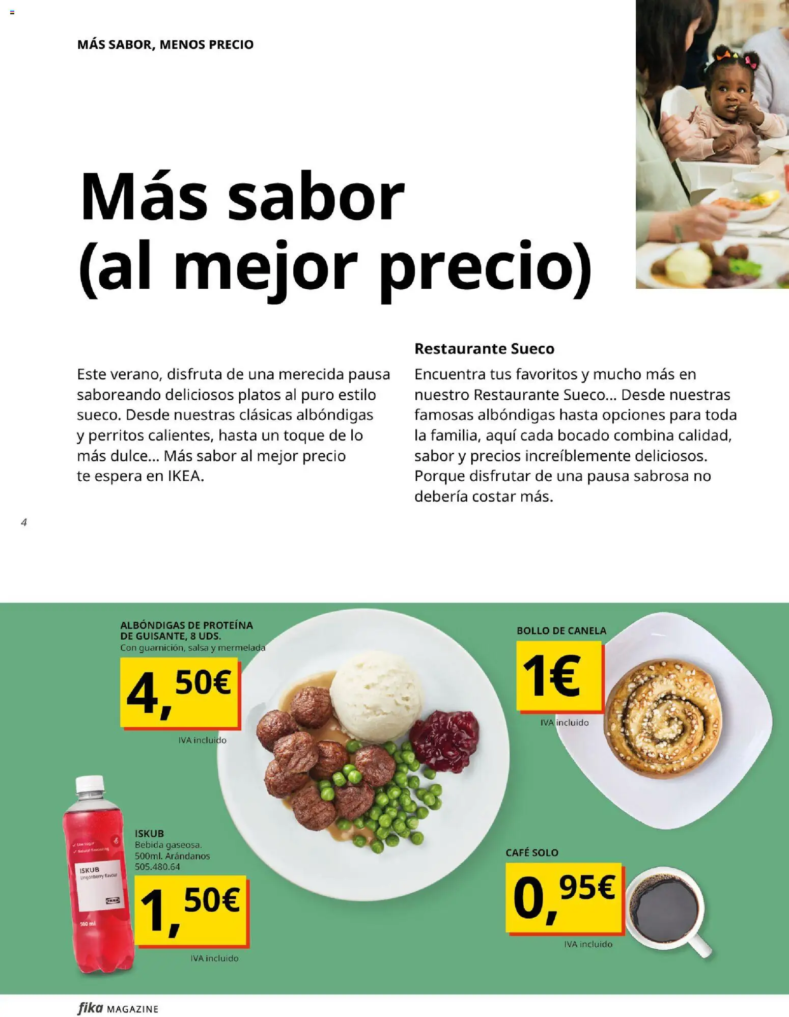 IKEA - Fika Magazine │ válido desde el 01/07/2026 | Página: 4 | Productos: Café, Té