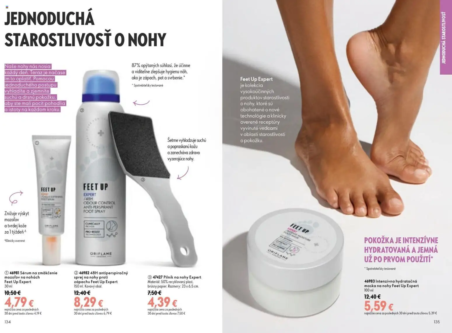 Nové Oriflame akcie – leták je platný od 19.08.2026 | Strana: 68 | Produkty: Maska, Antiperspirant