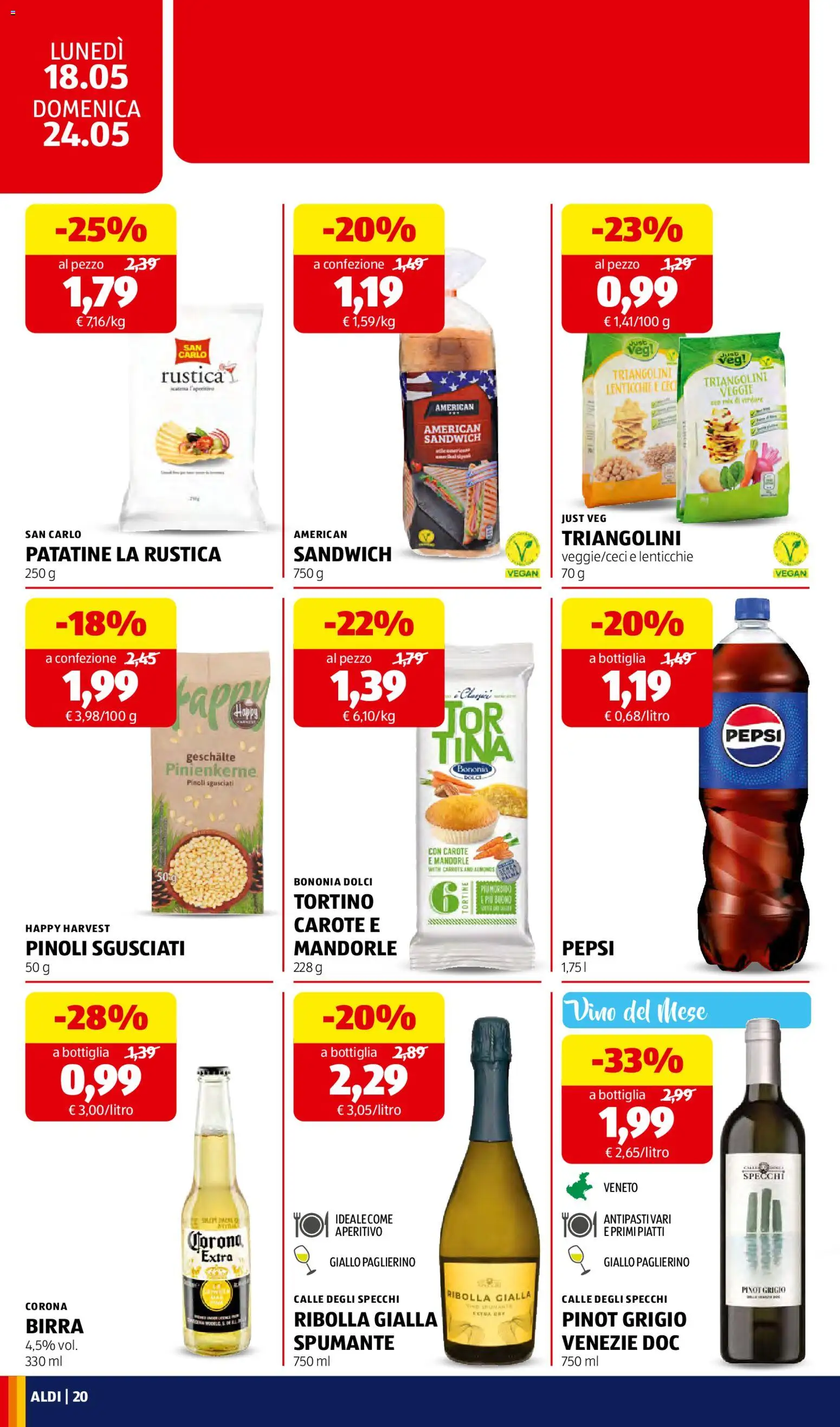 Volantino Aldi del 18.05.2026 | Pagina: 22
