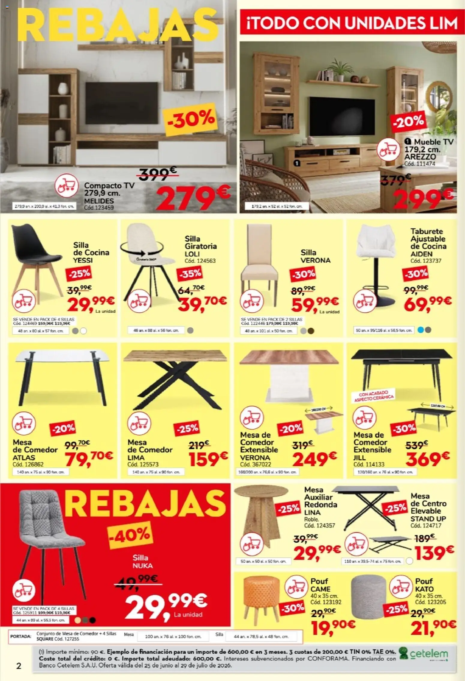 Conforama folleto │ válido desde el 25/06/2026 | Página: 2