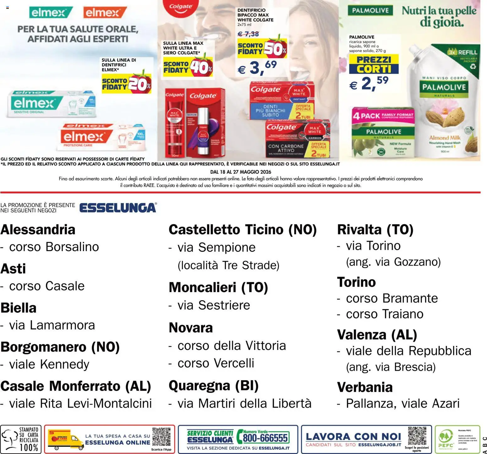 Volantino Esselunga S del 18.05.2026 | Pagina: 20 | Prodotti: Sapone, Dentifricio