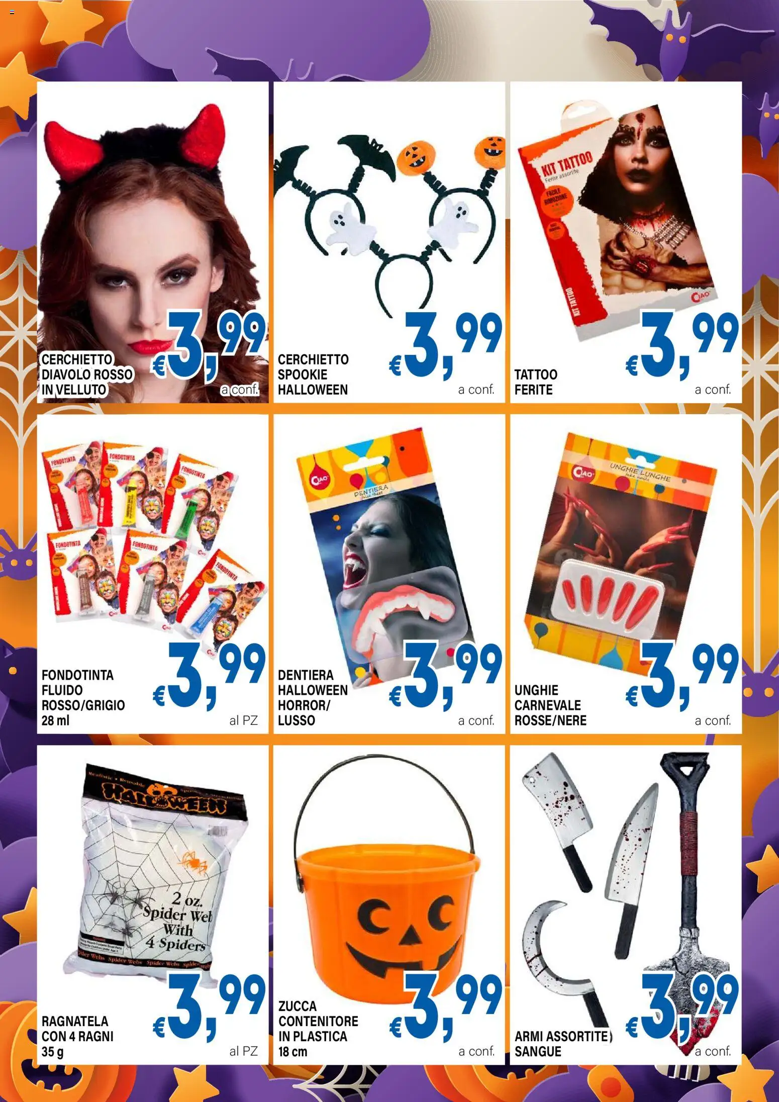 Volantino DEM del 01/10/2026 | Pagina: 9 | Prodotti: Fondotinta, Zucca, Contenitore