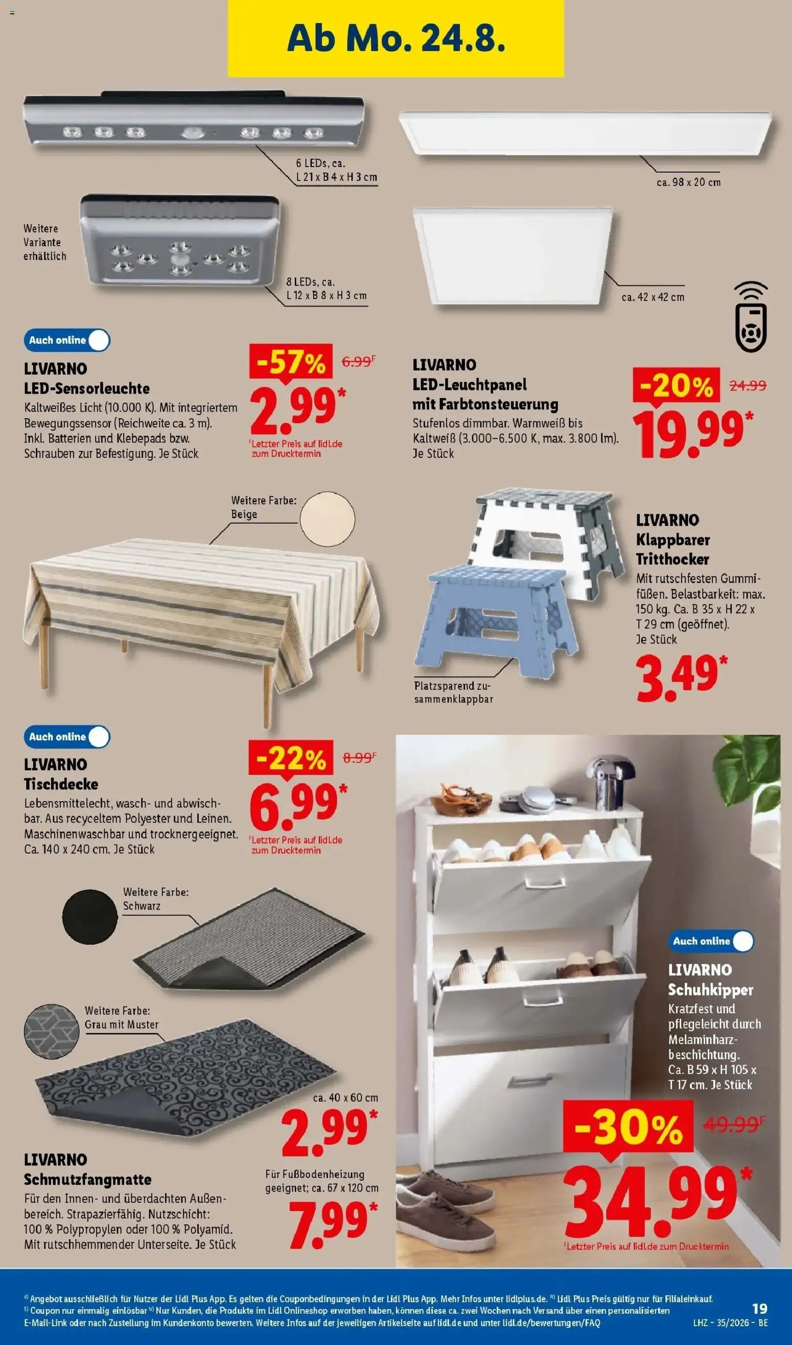 Lidl Prospekt Mahlow (ab 24.08.2026) zum Blättern » Angebote | Seite: 39