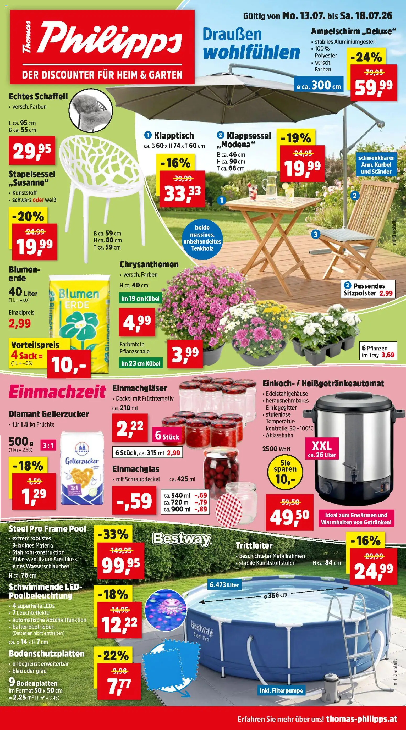 Thomas Philipps Flugblatt gültig ab 13.07.2026 | Seite: 1
