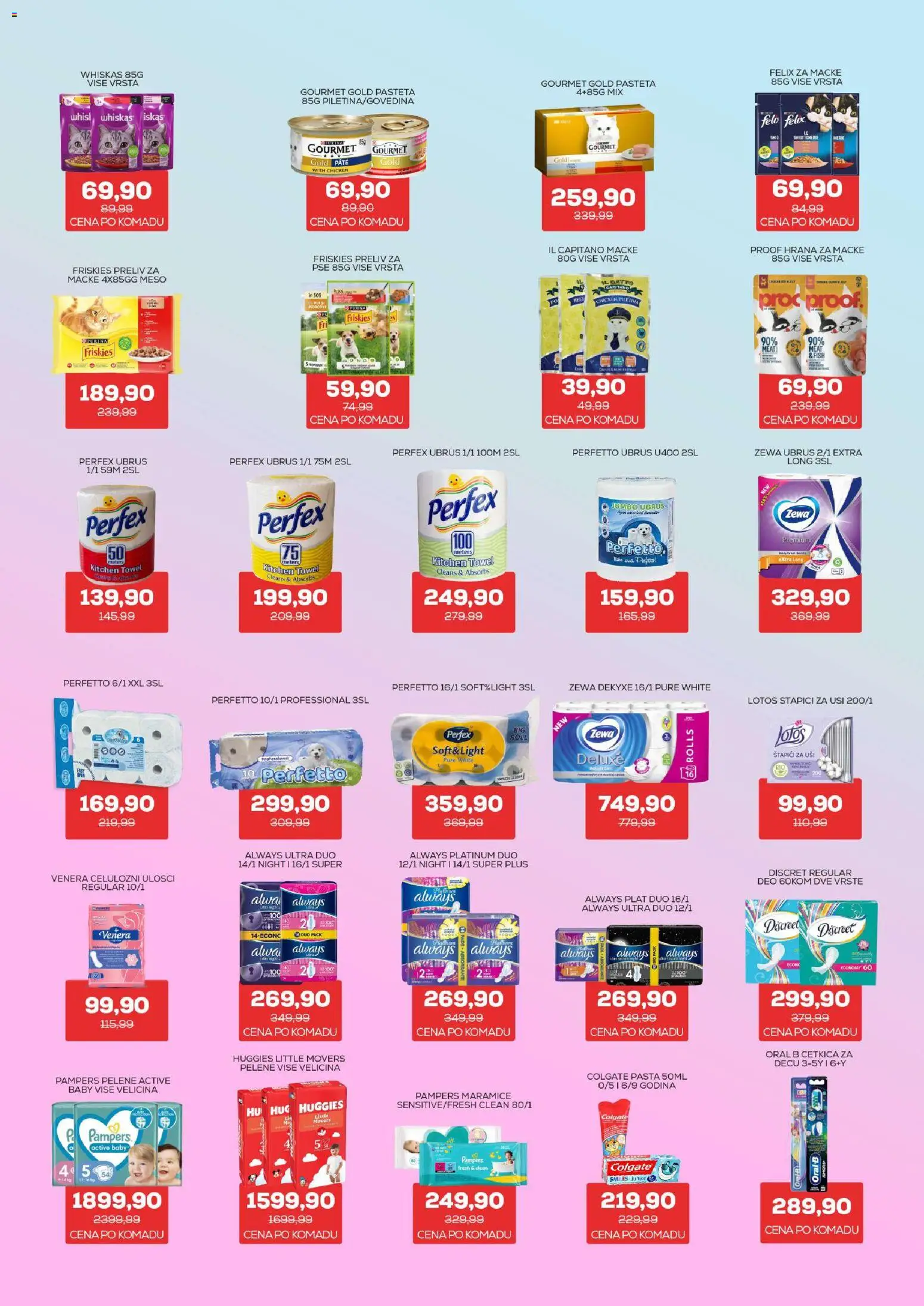 Medius katalog - važi od 20.10.2026 | Strana: 26 | Proizvode: Pasta, Ubrus, Meso, Pašteta
