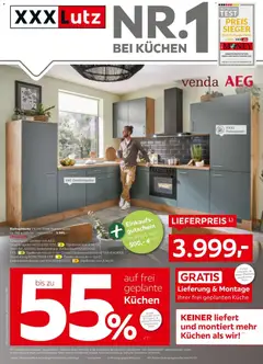 XXXLutz Nr. 1 bei Küchen ab 05.09.2026 gültig