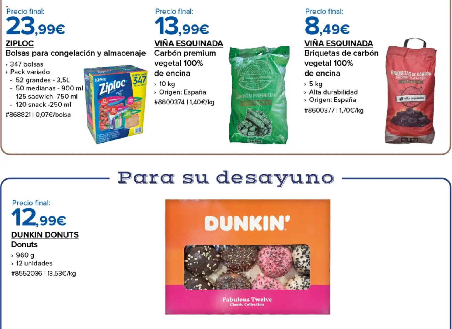 Costco catálogo │ válido desde el 30/06/2026 | Página: 5 | Productos: Almacenaje, Donuts