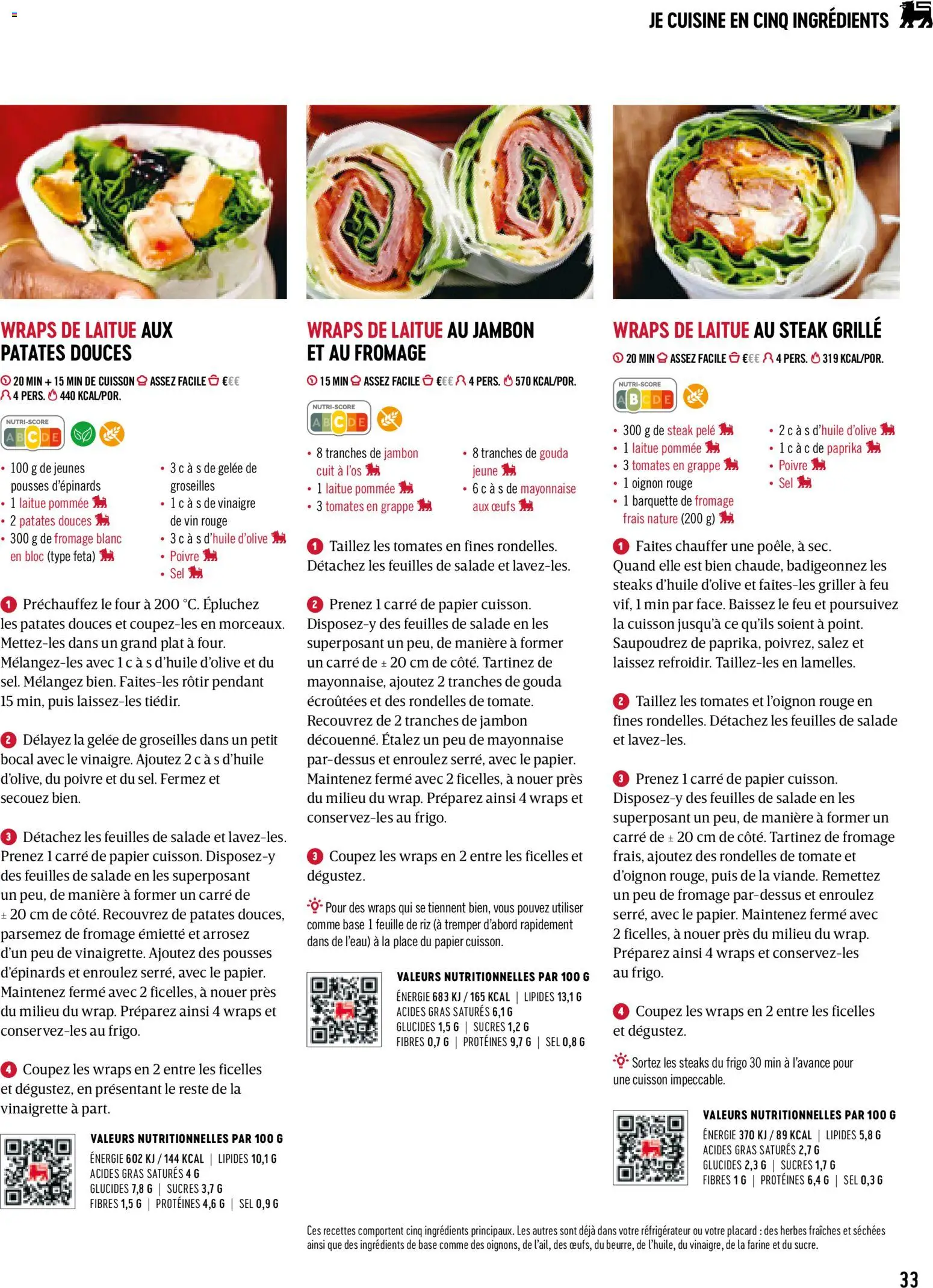 {H1} | Pagina: 33 | Producten: Salade, Paprika, Feta, La