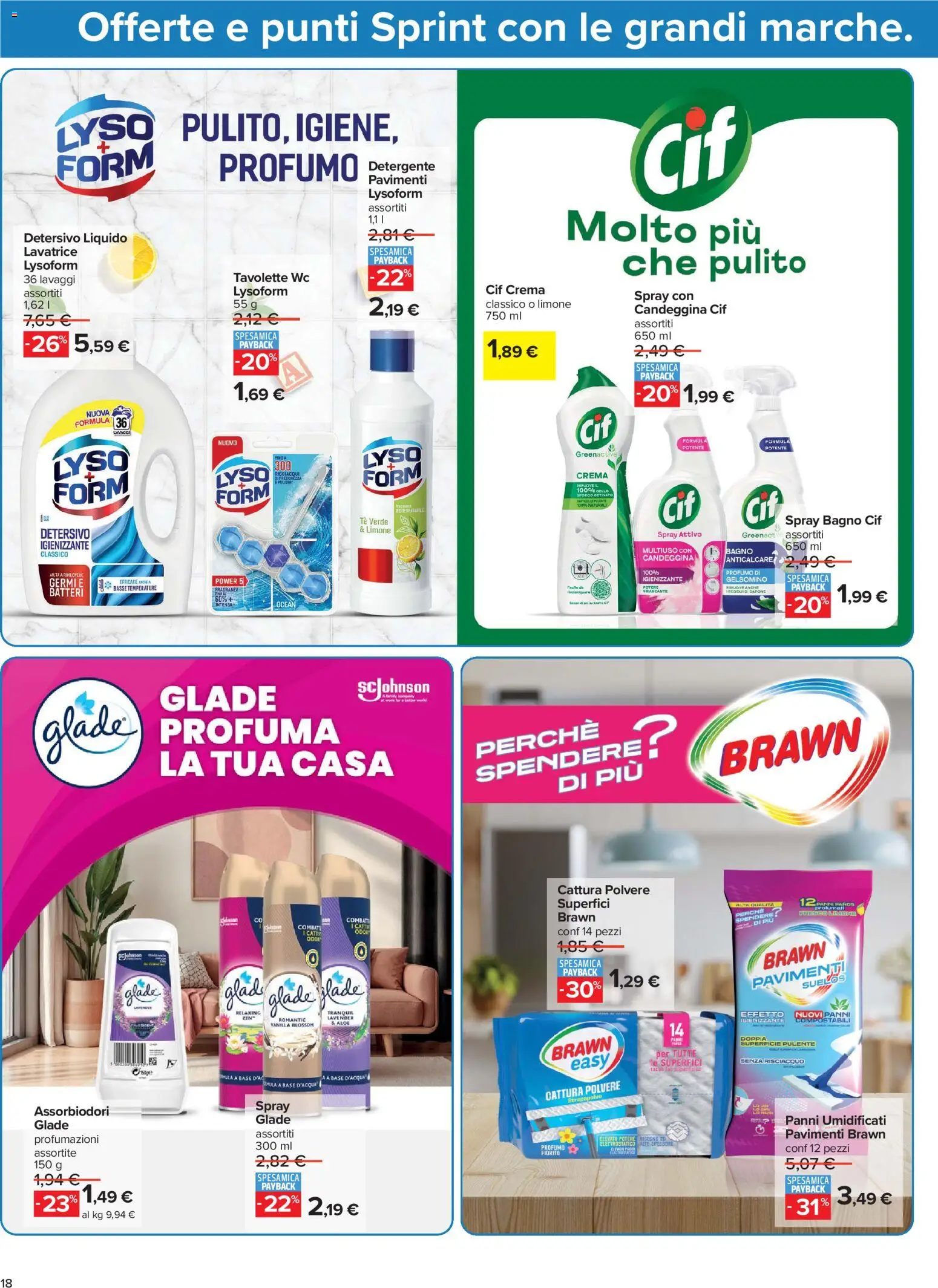 Volantino Carrefour del 24/07/2026 | Pagina: 18 | Prodotti: Limone, Bagno, Profumo, Fragranza