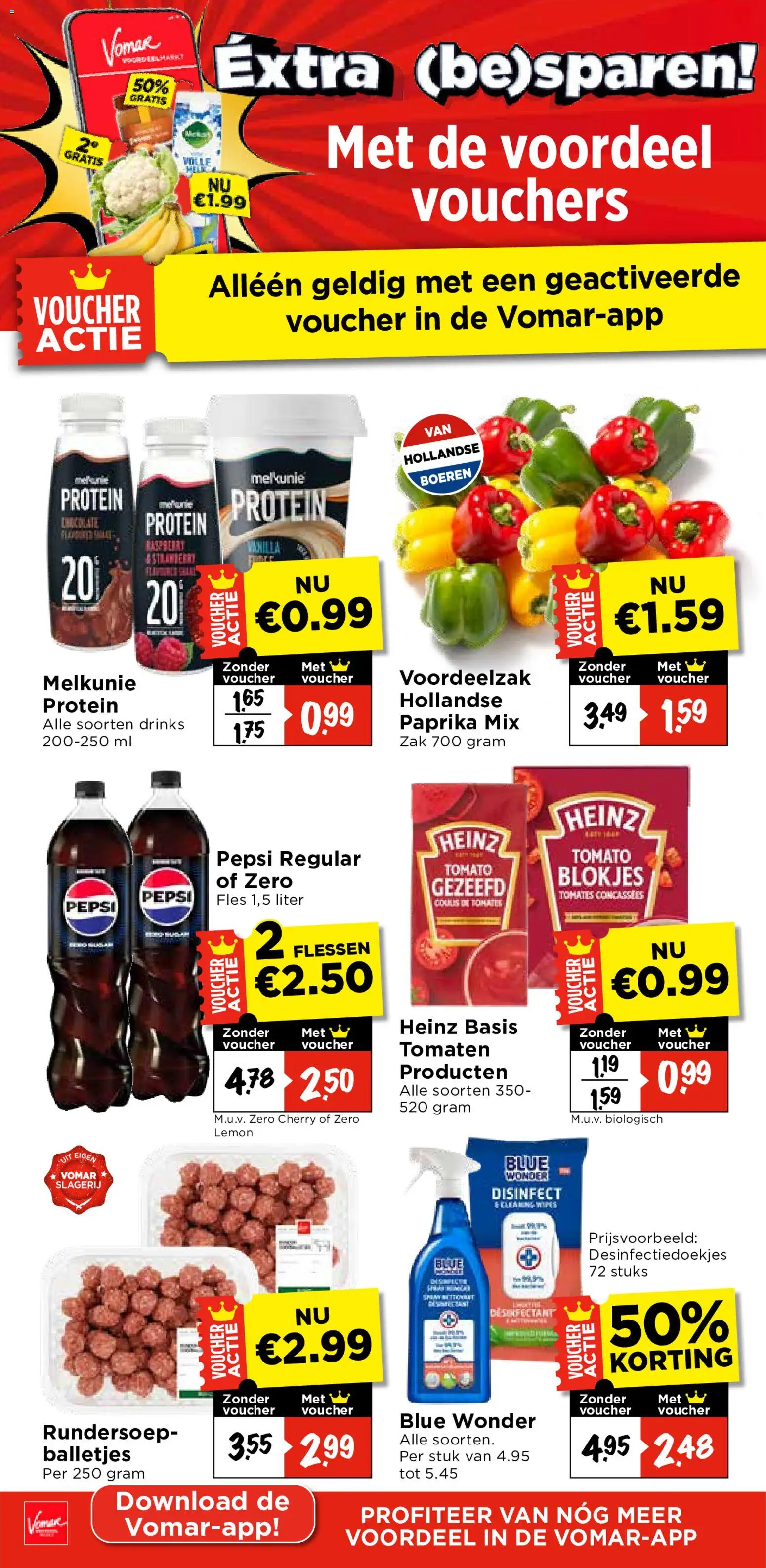 {H1} | Pagina: 7 | Producten: Tomaten, Fles, Zak, Paprika