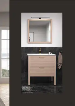 Bauhaus - erbjudanden - Förhandsvisning av reklamblad från butik Bauhaus aktuell från 25.08.2025 | Sida: 53 | Produkter: Tvättställ, Spegel, Lampa