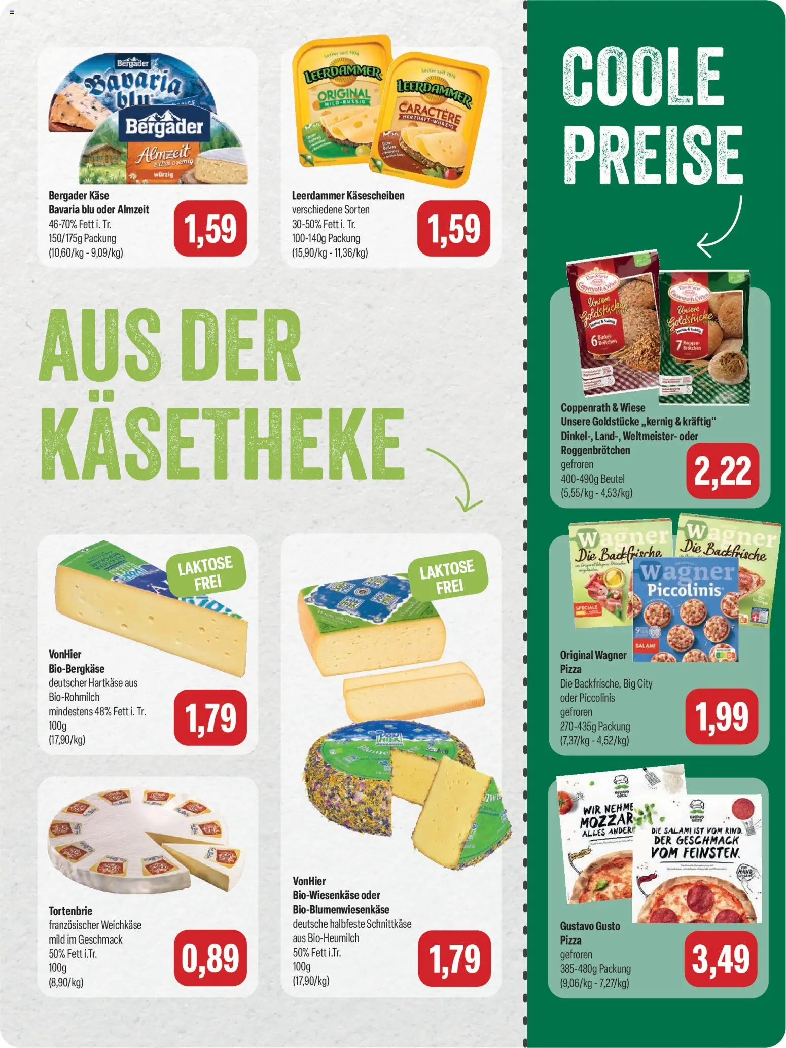 Feneberg Angebote – gültig ab 19.10.2026 | Seite: 7 | Produkte: Gustavo gusto, Piccolinis, Salami, Pizza