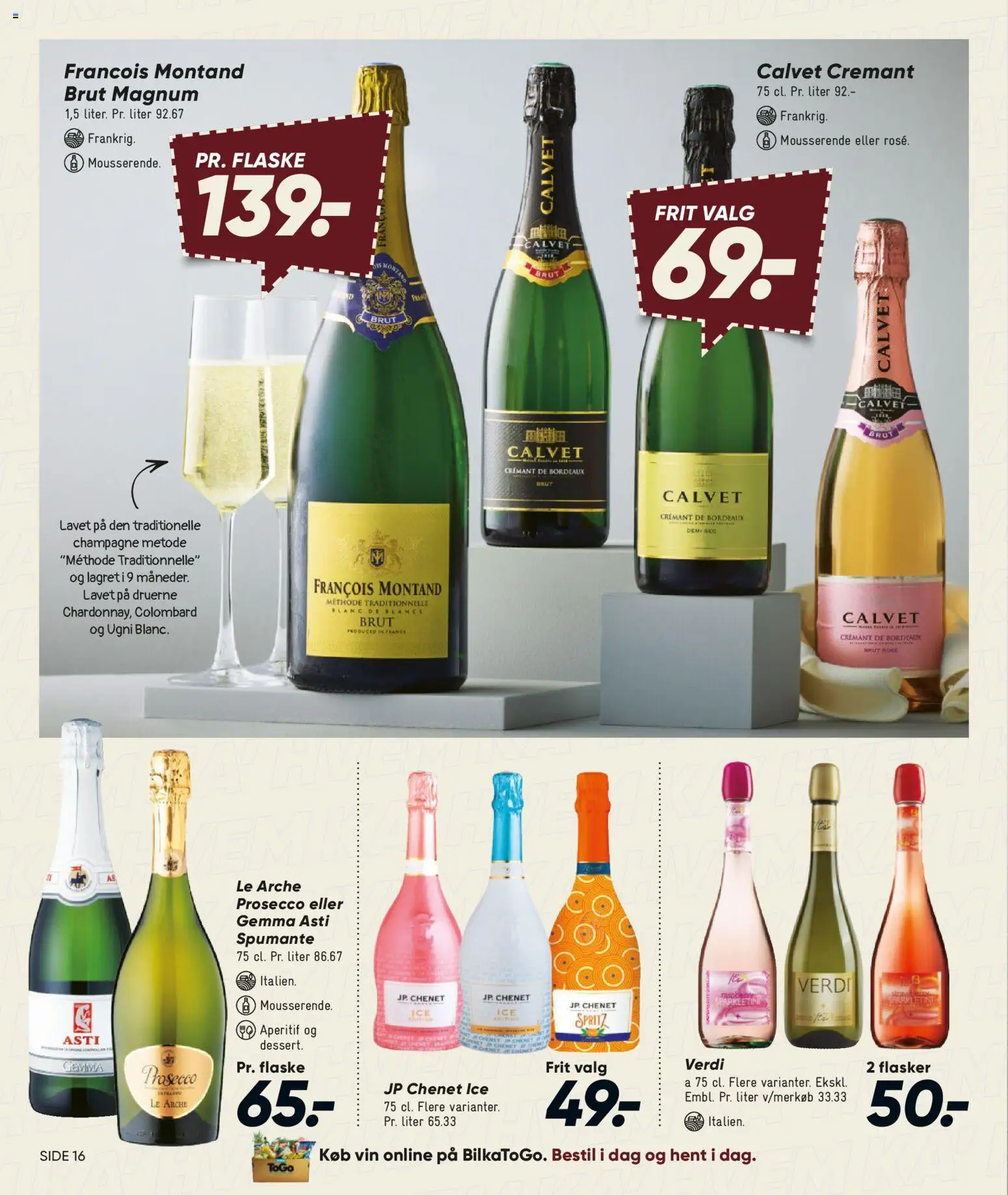 Bilka tilbudsavis – gyldig fra 30/10/2026 | Side: 16 | Produkter: Vin