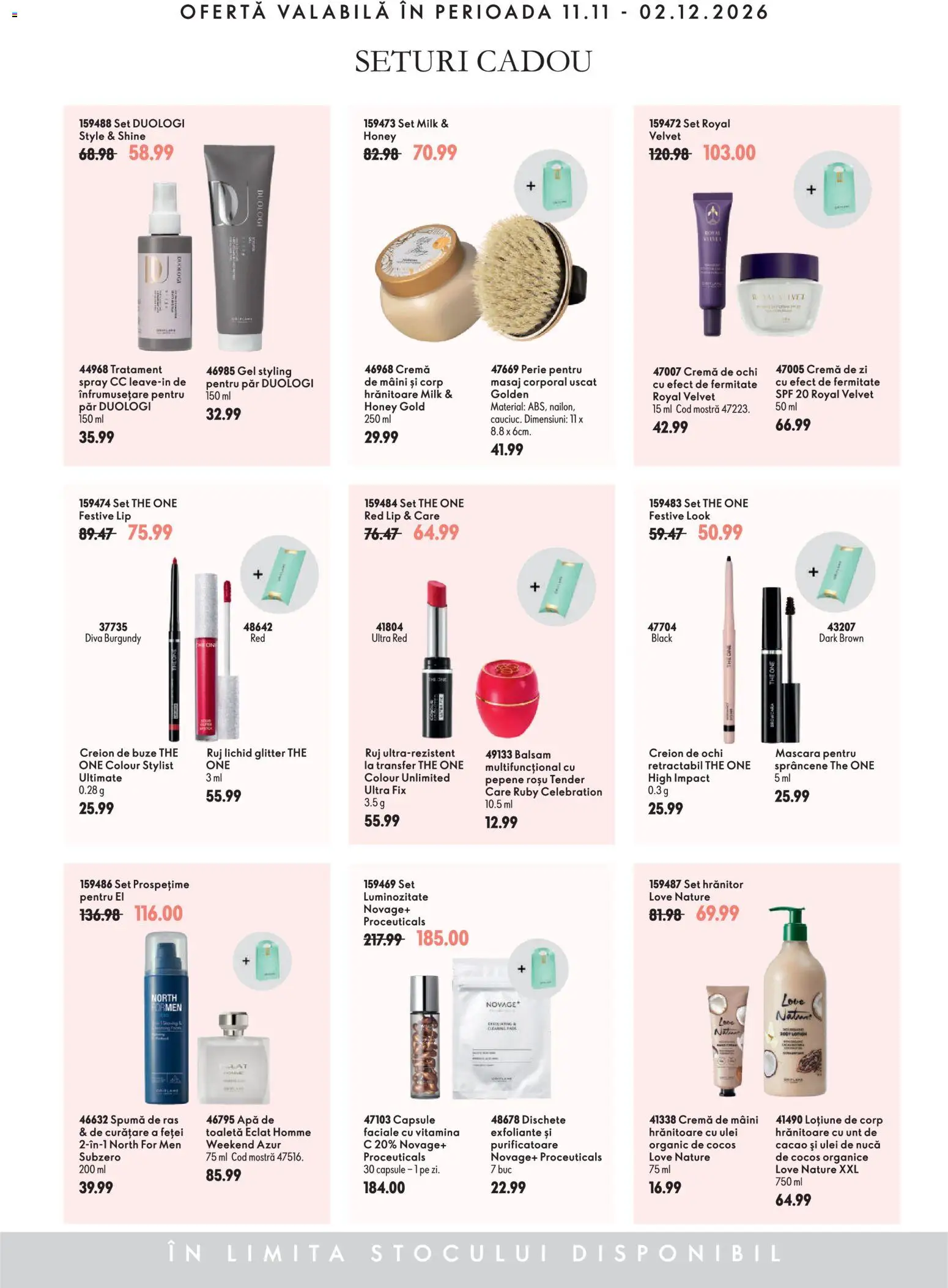 Noul catalog Oriflame – valabil de la 11.11.2026 | Pagină: 5 | Produse: Style, Ochi, Unt, Cremă de mâini