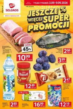 Pogląd oferty "Selgros cash&carry gazetka - Jeszcze więcej super promocji" - ważna od 03.09.2026