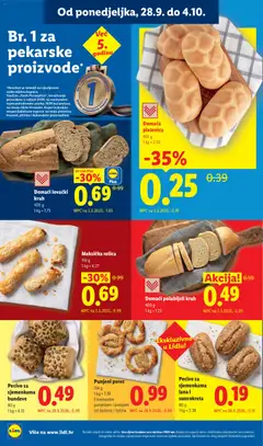 Lidl Katalog - Pregled kataloga iz trgovine Lidl, vrijedi od 28.09.2026 | Stranica: 6